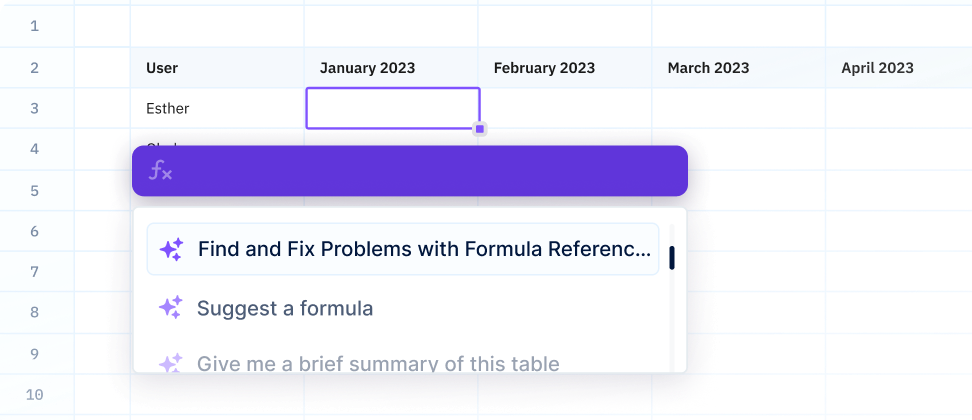 assignment list excel