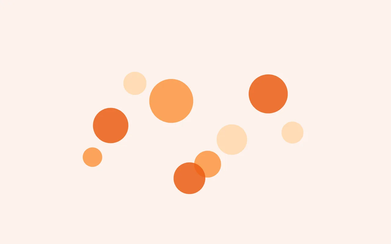 Bubble Chart — graph type preview