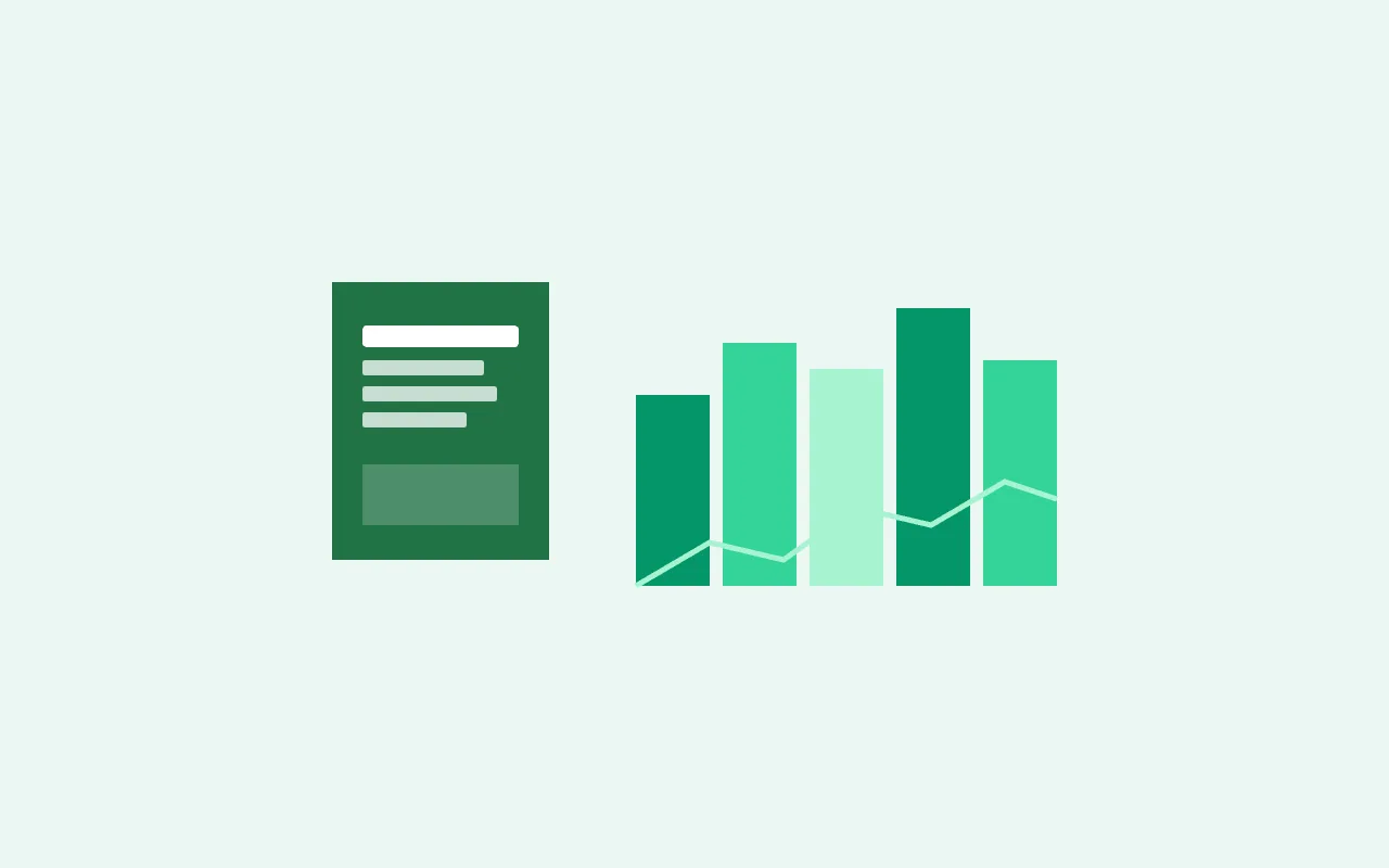 Graph Maker from Excel — graph type preview