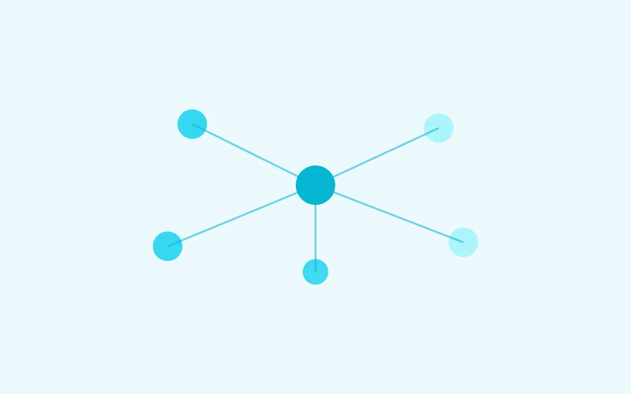 Force-Directed Tree — graph type preview